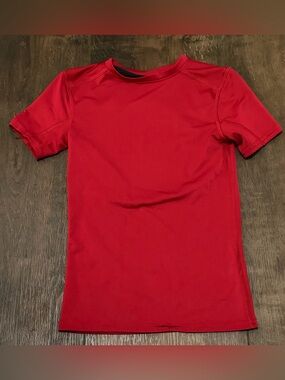 bcg Red Short-Sleeve Athletic Tee
